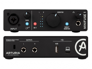 Arturia "MiniFuse 1 Black"